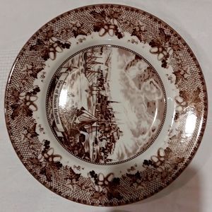 Johnson brothers historic America 8 in plates made in england